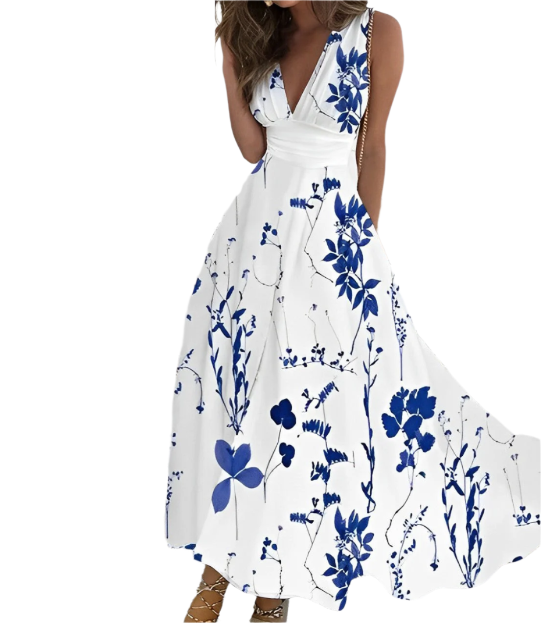 Carla | Elegantes ärmelloses Sommerkleid für Frauen