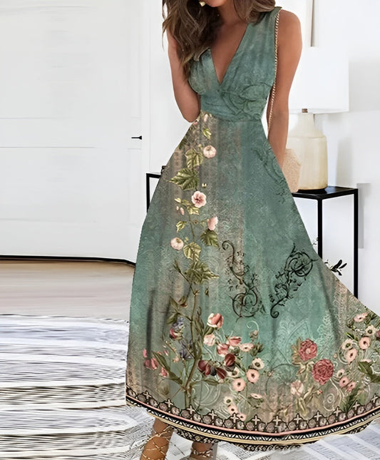Carla | Elegantes ärmelloses Sommerkleid für Frauen