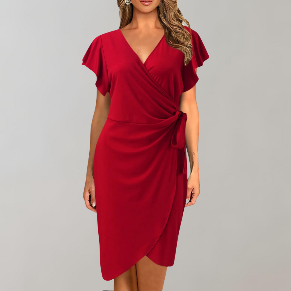 Vivian - Elegantes und fließendes Kleid mit lockerer Passform für Frauen