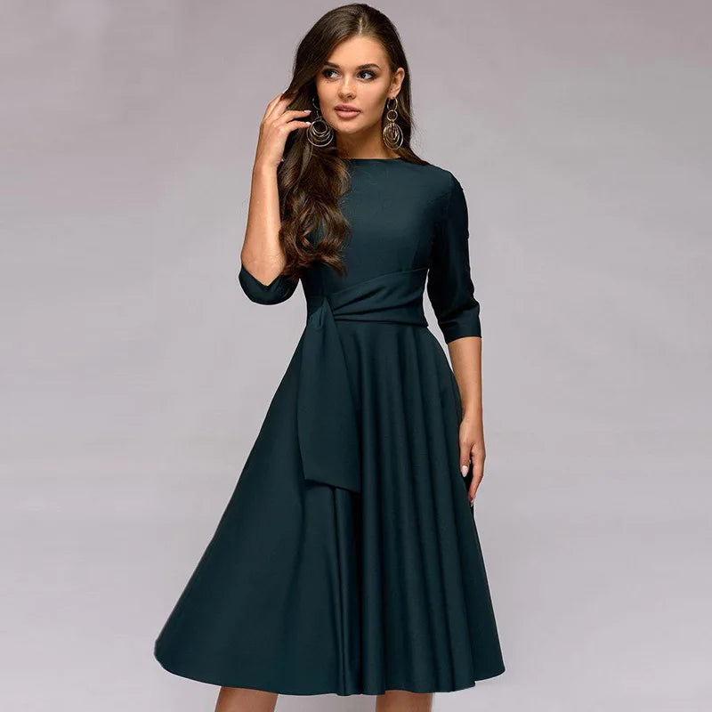 Daria | Mühelos elegantes Swing-Kleid