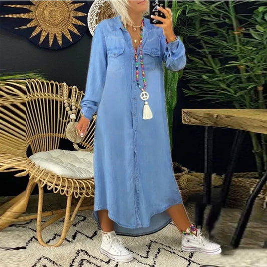 Genevieve | Denim-Kleid für Frauen