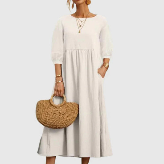 Deborah | Lässiges - Atmungsaktives Kleid der Saisonkollektion - Everyday für Frauen