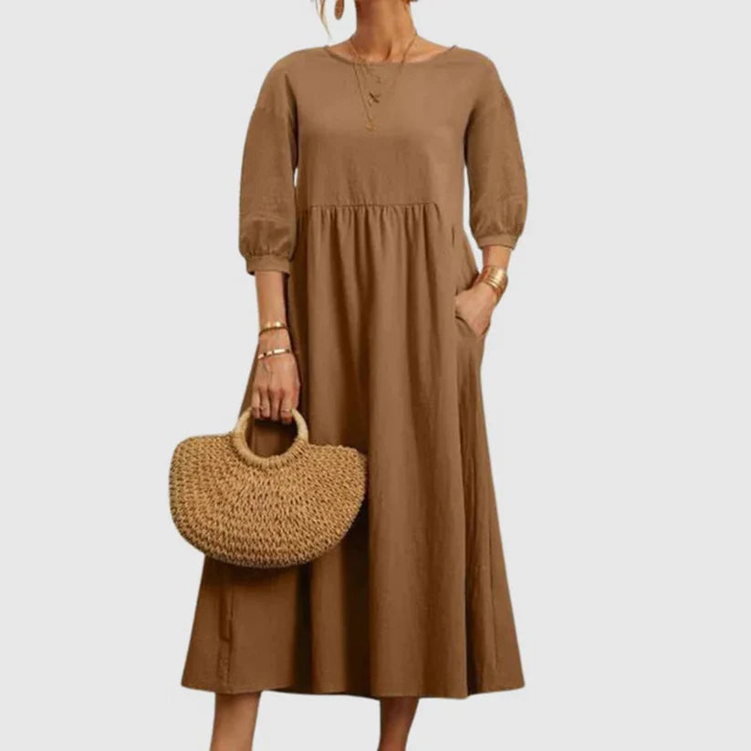 Deborah | Lässiges - Atmungsaktives Kleid der Saisonkollektion - Everyday für Frauen
