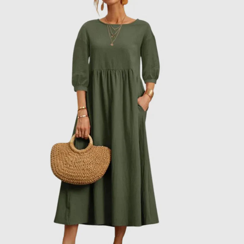 Deborah | Lässiges - Atmungsaktives Kleid der Saisonkollektion - Everyday für Frauen