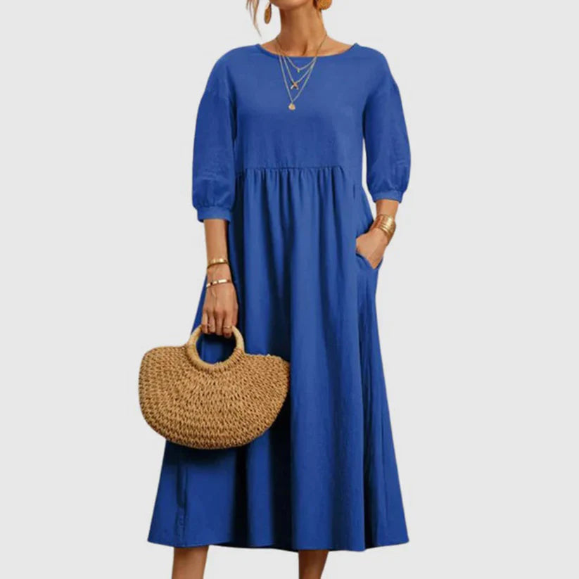 Deborah | Lässiges - Atmungsaktives Kleid der Saisonkollektion - Everyday für Frauen