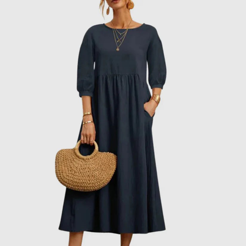 Deborah | Lässiges - Atmungsaktives Kleid der Saisonkollektion - Everyday für Frauen
