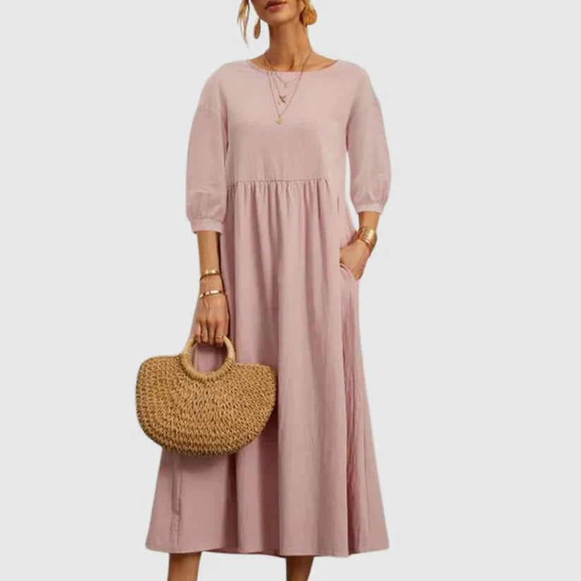 Deborah | Lässiges - Atmungsaktives Kleid der Saisonkollektion - Everyday für Frauen