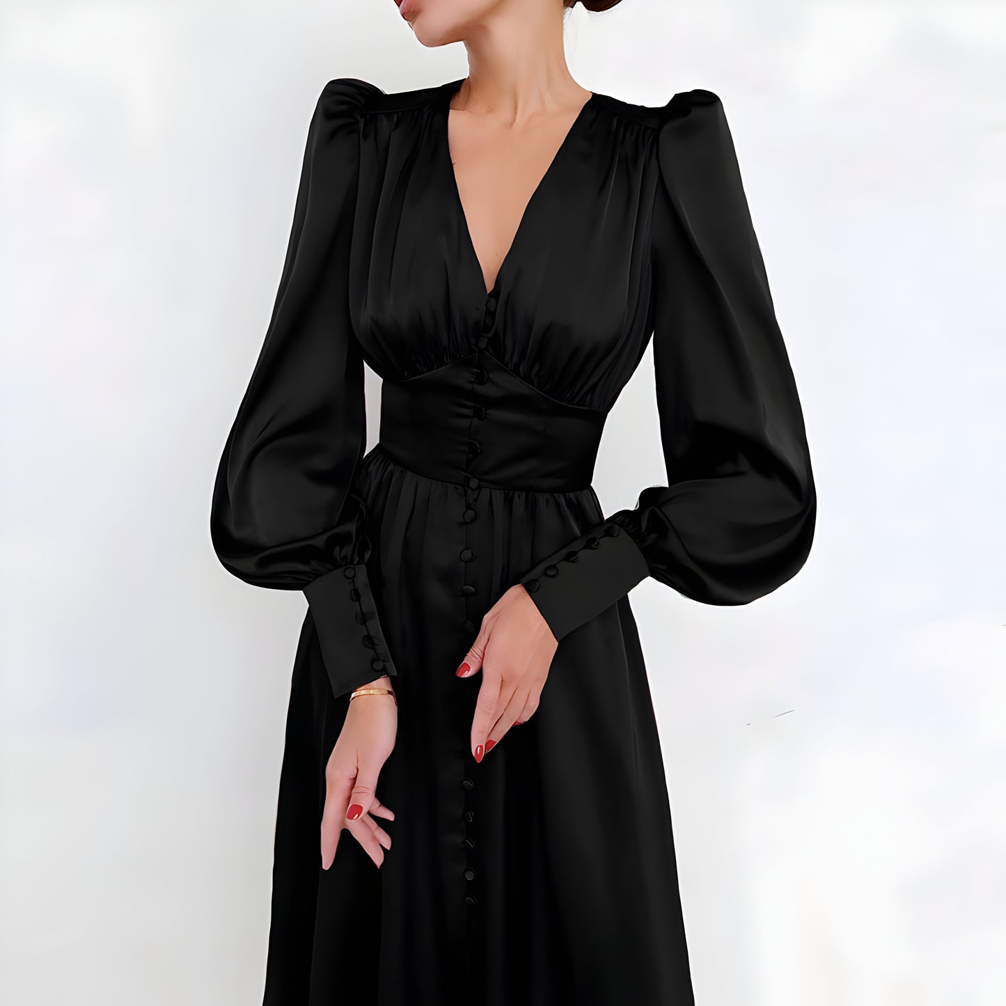 Josie | Elegantes Satinkleid