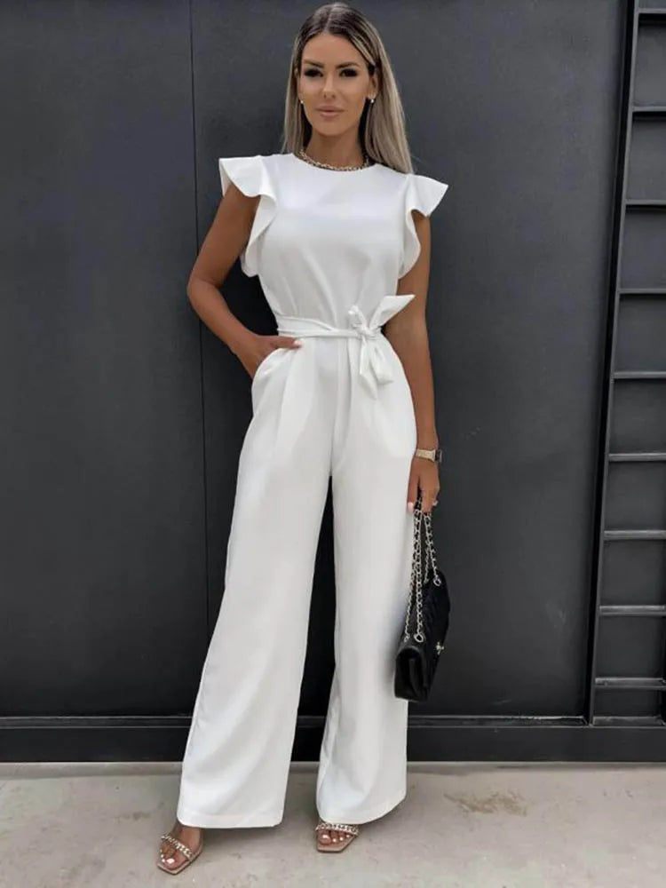 Lailani | Luxuriöser Jumpsuit mit Schleife