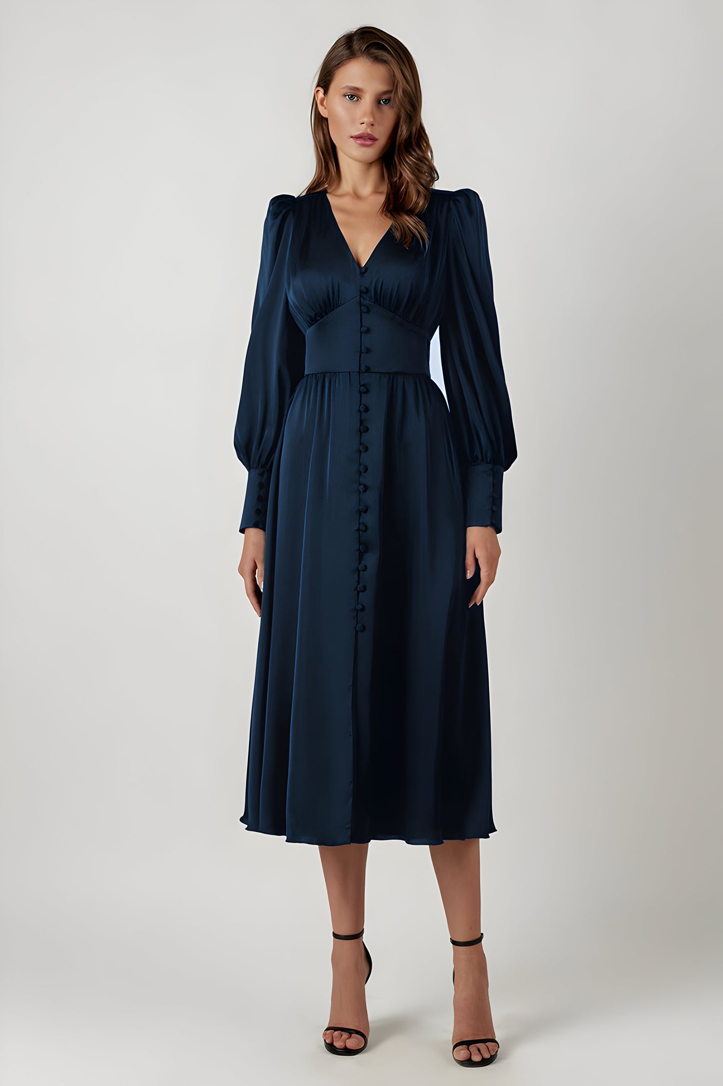 Josie | Elegantes Satinkleid