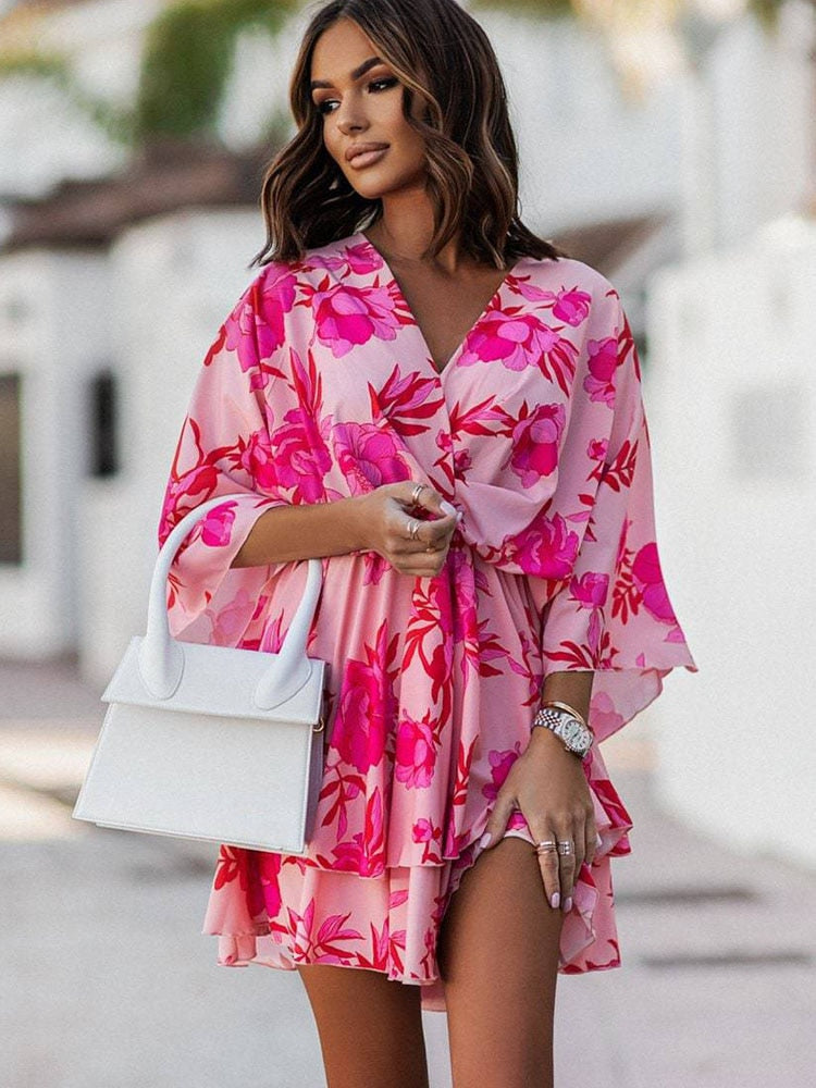 Josie - Boho-Minikleid für Frauen