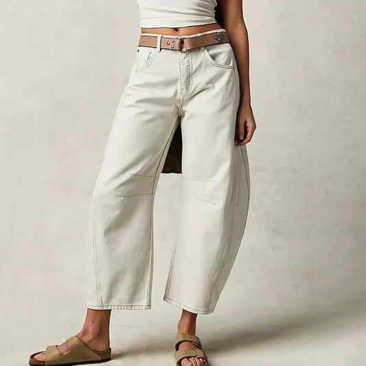 Katarina | Komfortjeans mit weitem Bein