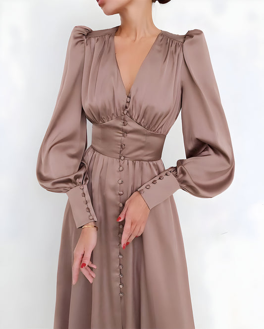 Josie | Elegantes Satinkleid