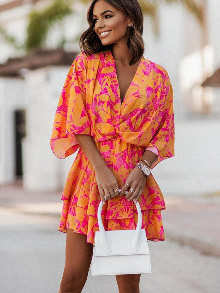 Josie - Boho-Minikleid für Frauen