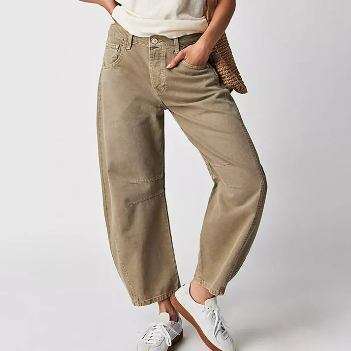 Katarina | Komfortjeans mit weitem Bein