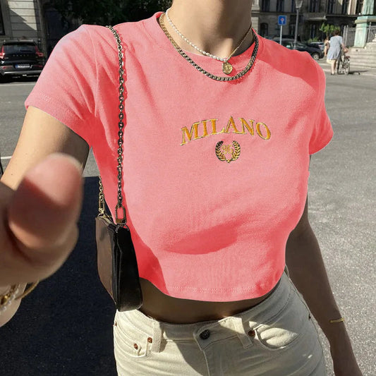 Kourtney | Basic Cropped Top