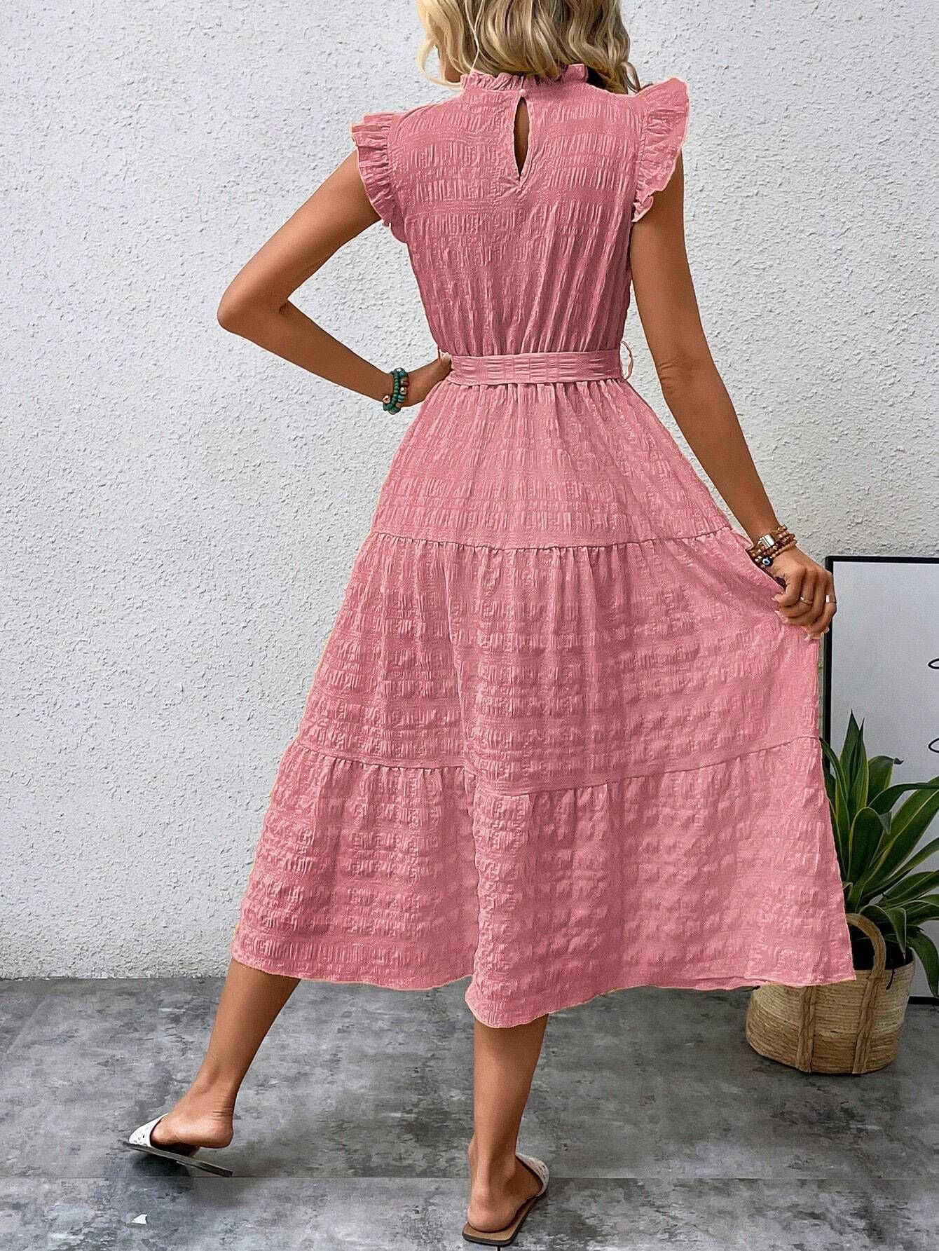 Charlotte | Elegantes Midi-Sommerkleid