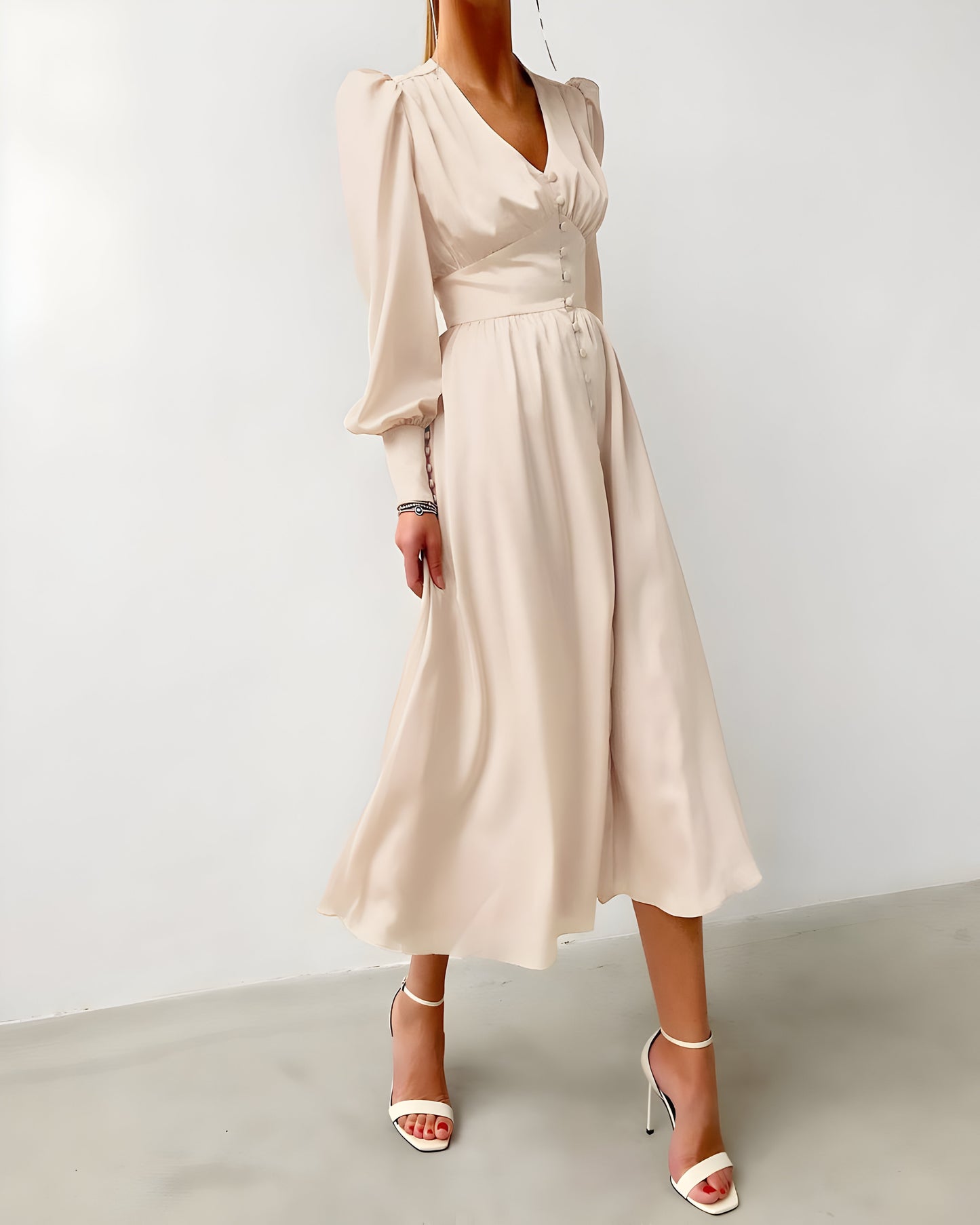 Josie | Elegantes Satinkleid