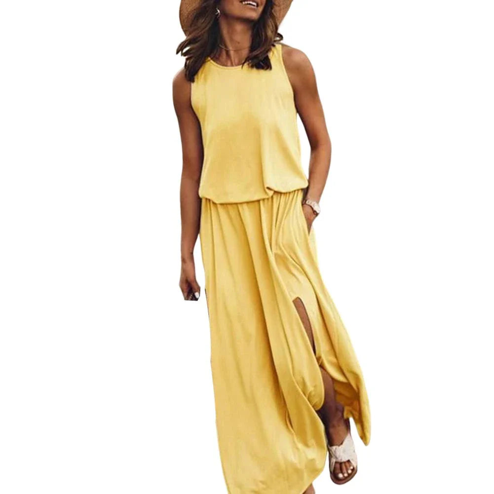 Elsie -   Elegantes Sommer-Maxikleid