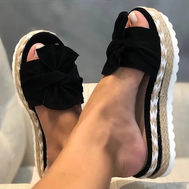 Bianca - Fliege-Sandalen
