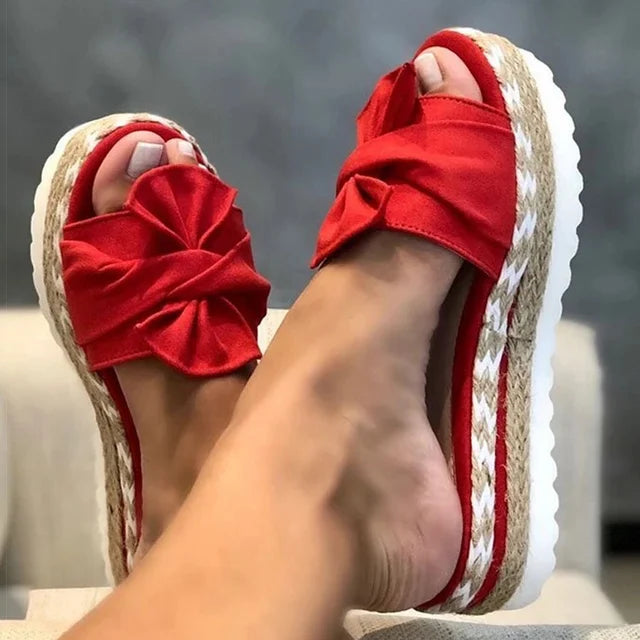 Bianca - Fliege-Sandalen