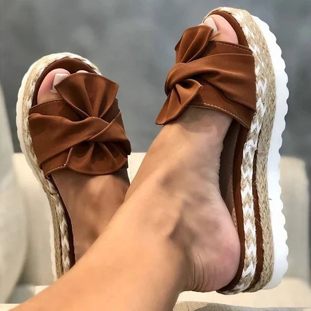 Bianca - Fliege-Sandalen