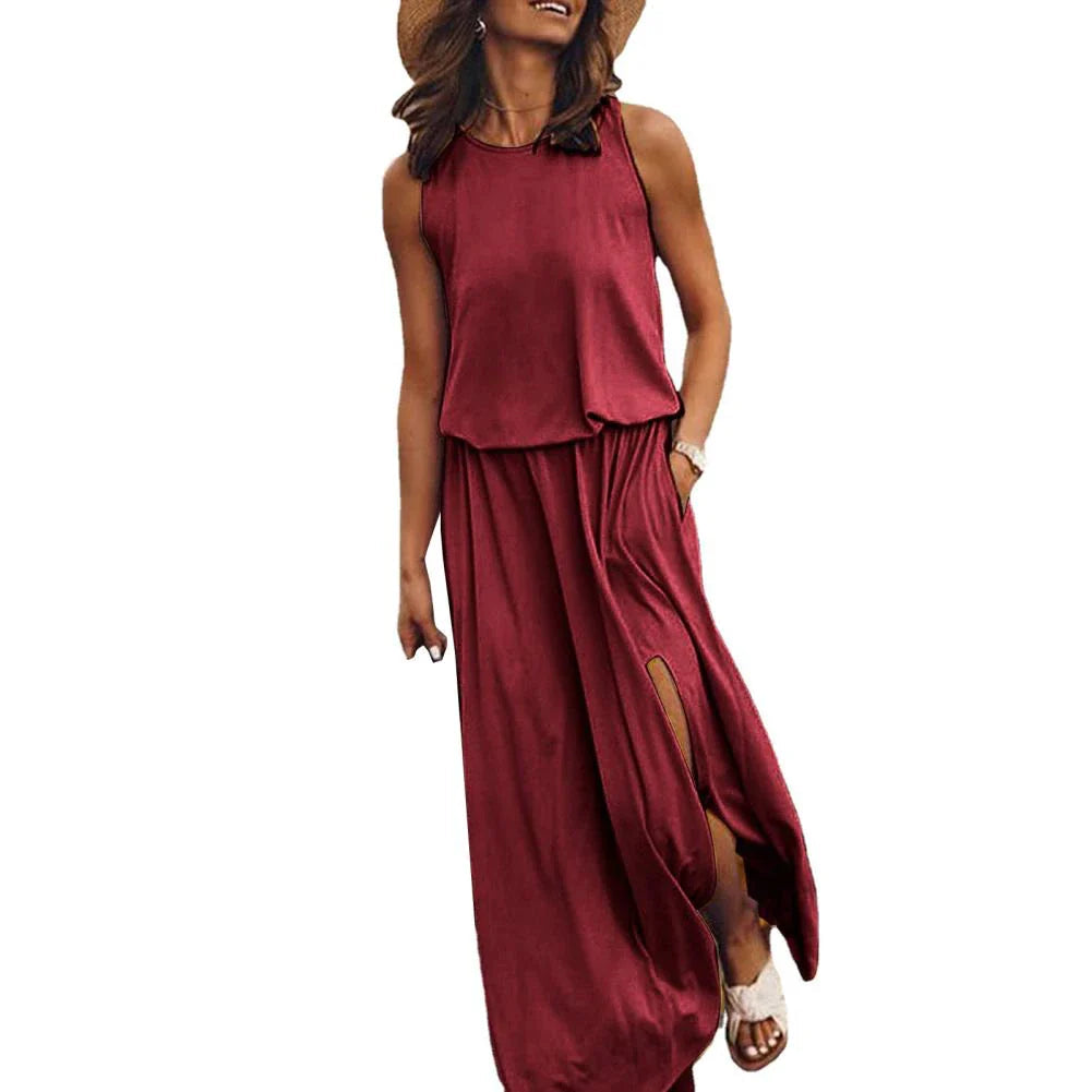 Elsie -   Elegantes Sommer-Maxikleid