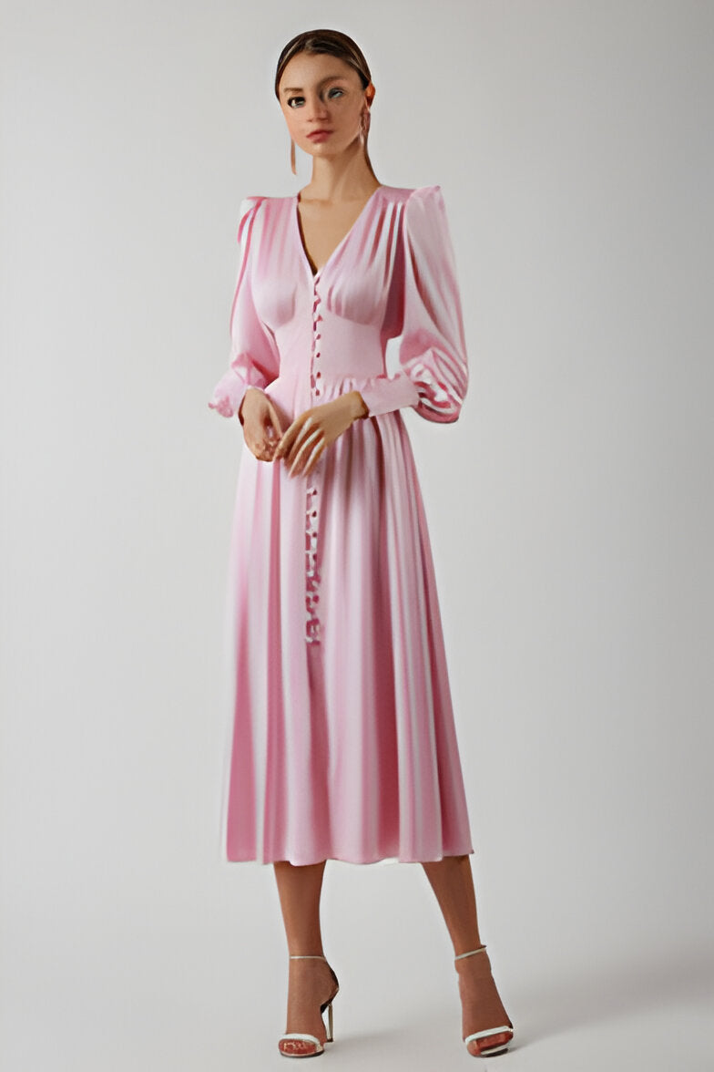 Josie | Elegantes Satinkleid