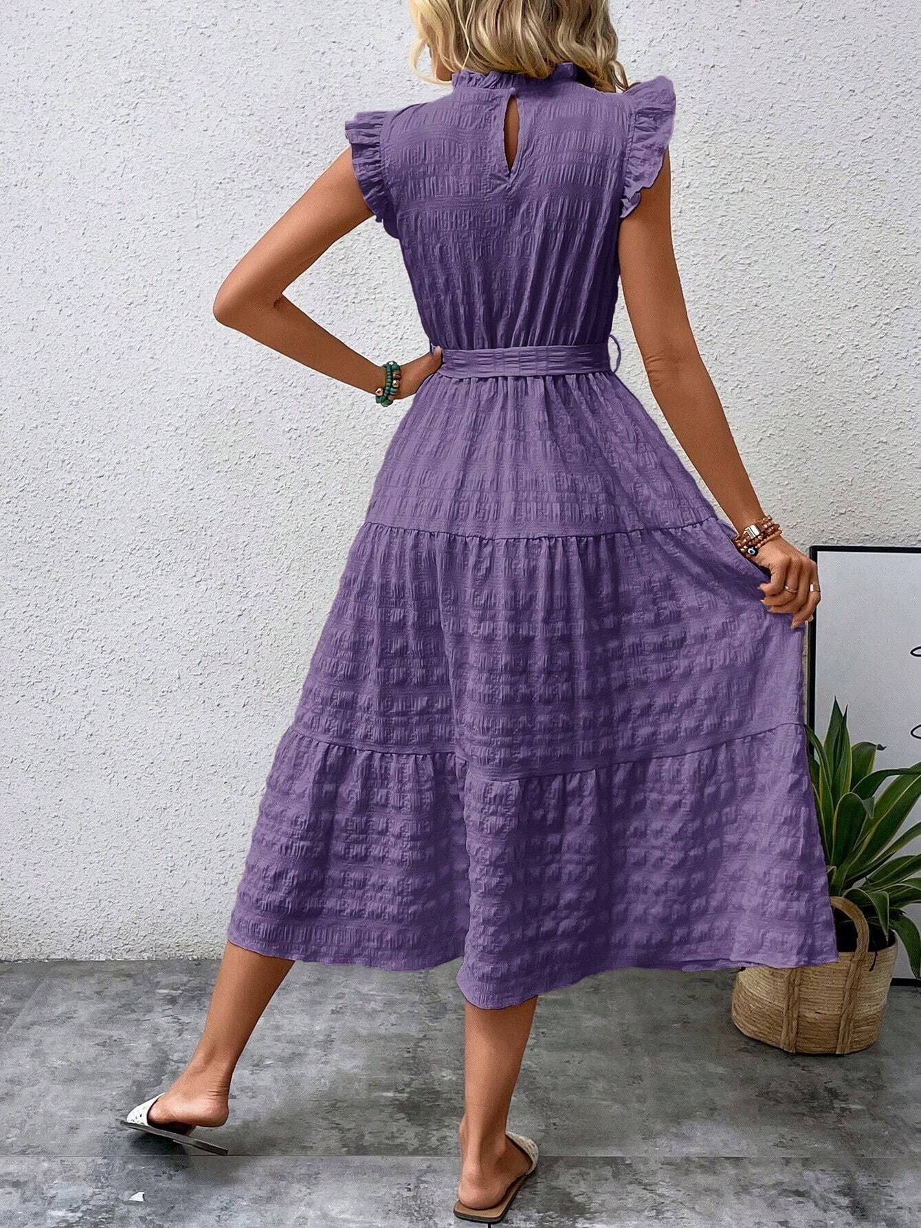Charlotte | Elegantes Midi-Sommerkleid