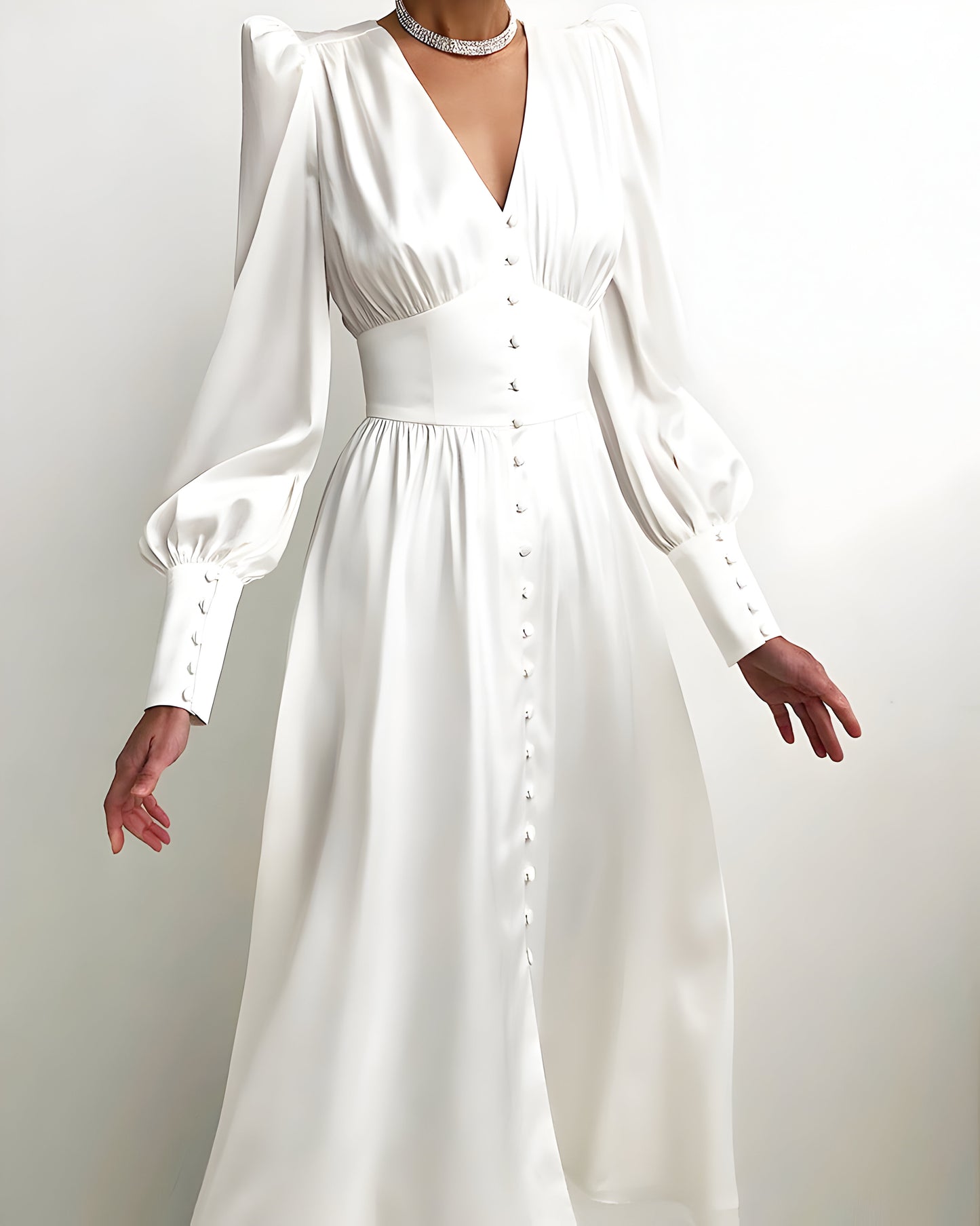 Josie | Elegantes Satinkleid