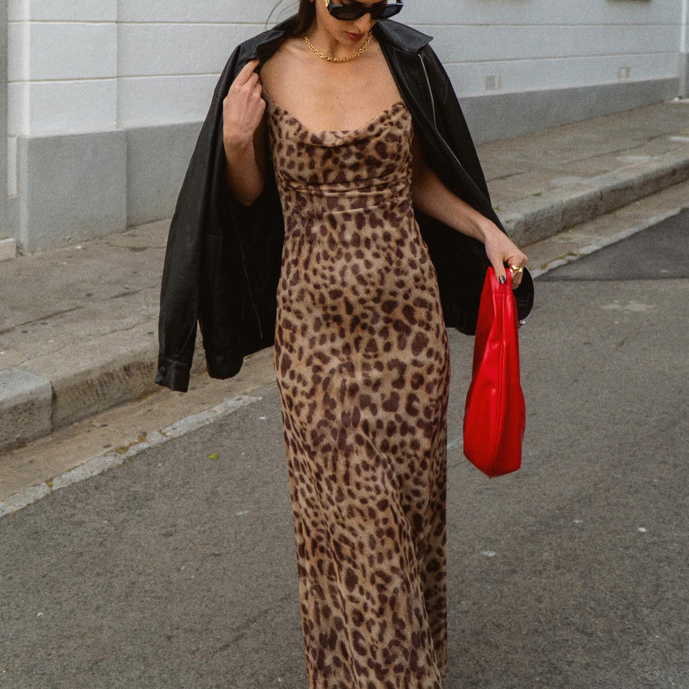 Gwen | Leopard Sommerkleid für Frauen