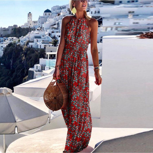 Bernice | Ärmelloses böhmisches Kleid