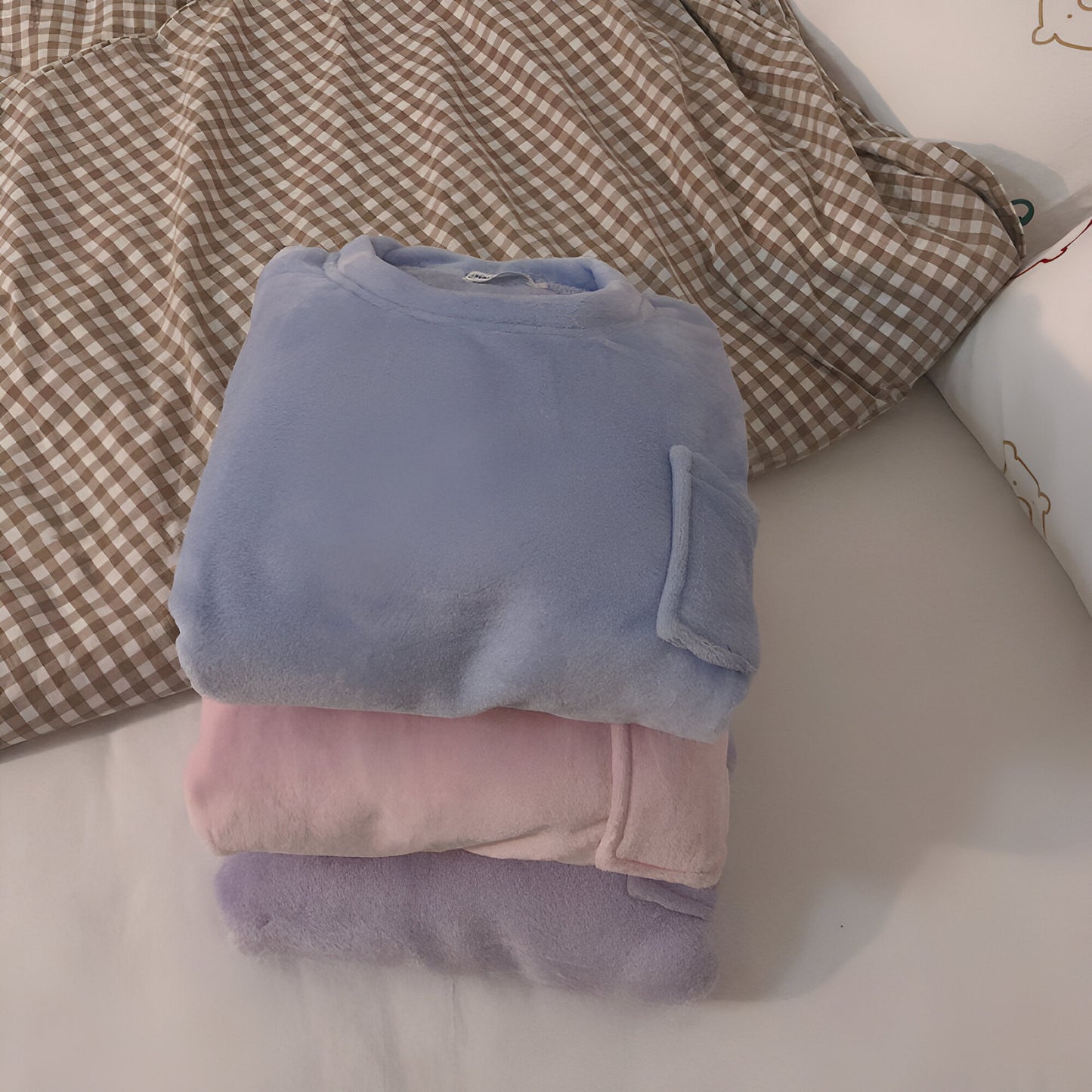 Gerda | Kuscheliges Fleece-Pyjama-Set