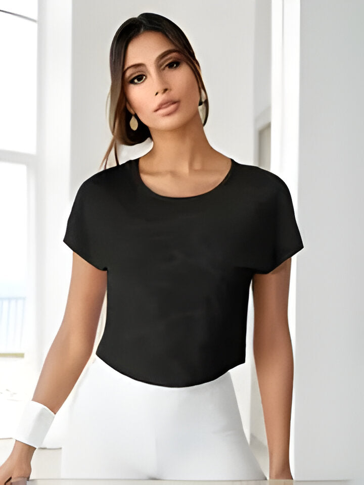 Claudine | Sportliches Damen-T-Shirt mit Tarnmuster