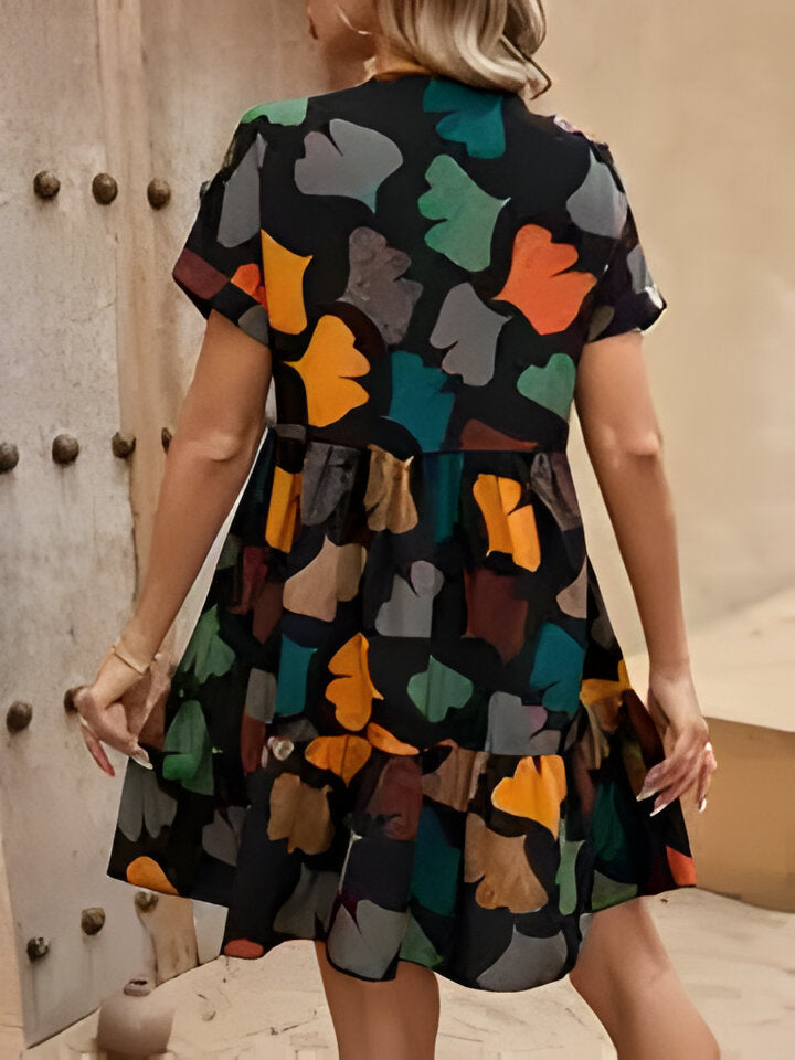 Cecilia | Summer Breeze Damen V-Ausschnitt Kleid