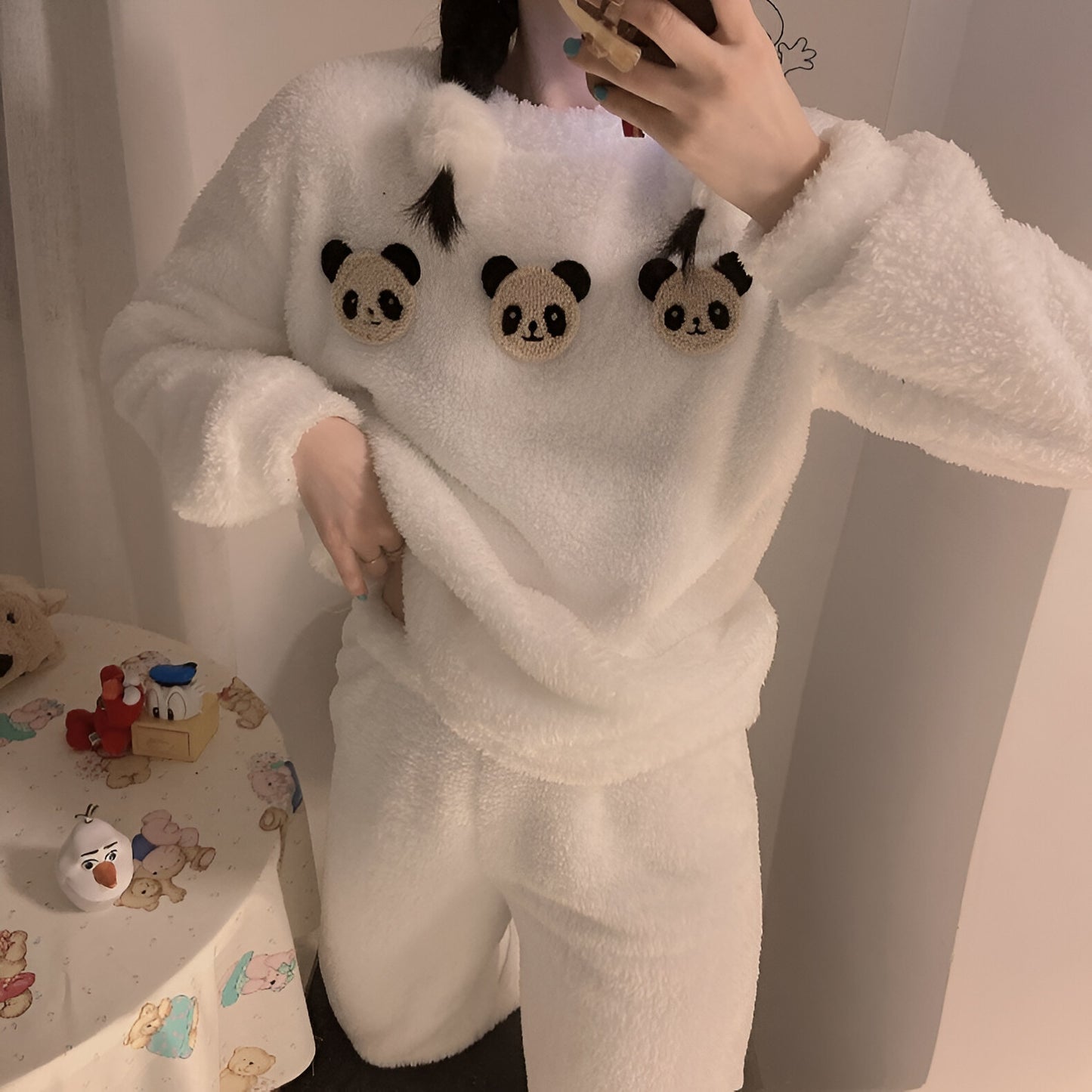 Gerda | Kuscheliges Fleece-Pyjama-Set