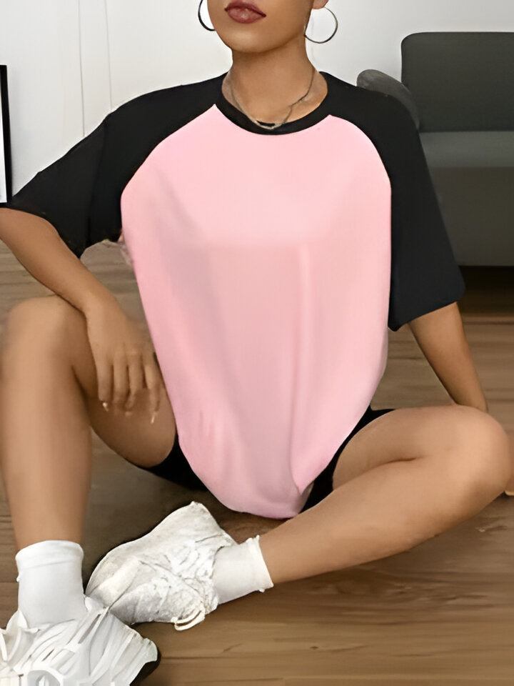 Karylle | Sportliches Hemd für Frauen mit loser Passform und Farbblock