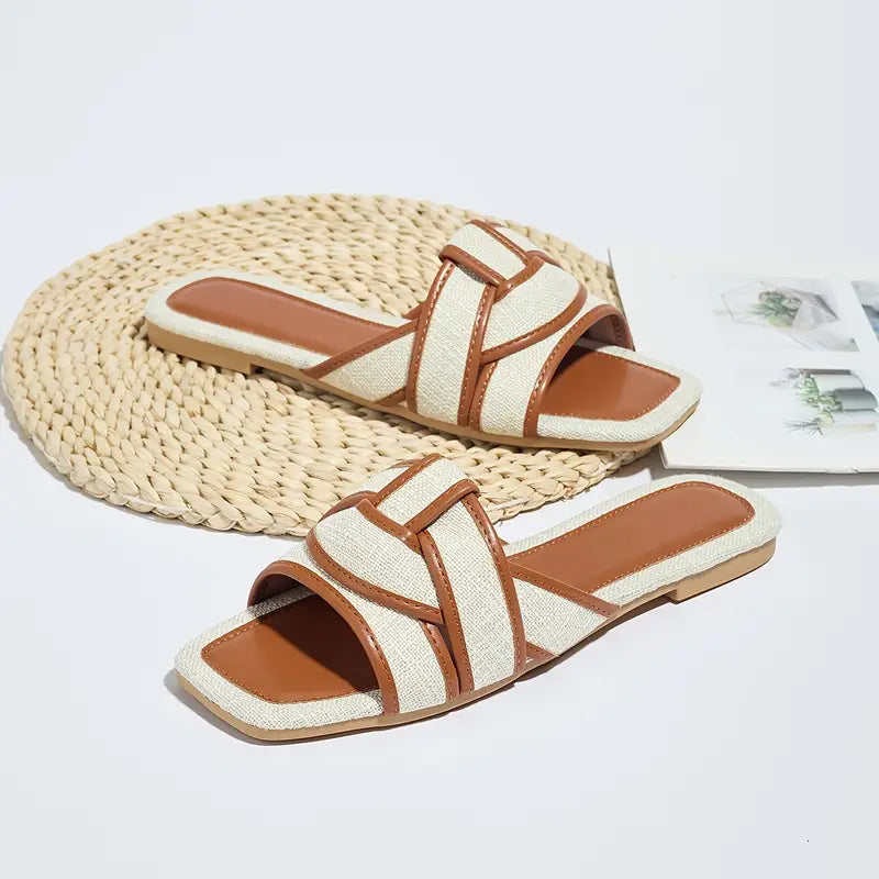 Jessica | Modische flache Sandalen für Frauen