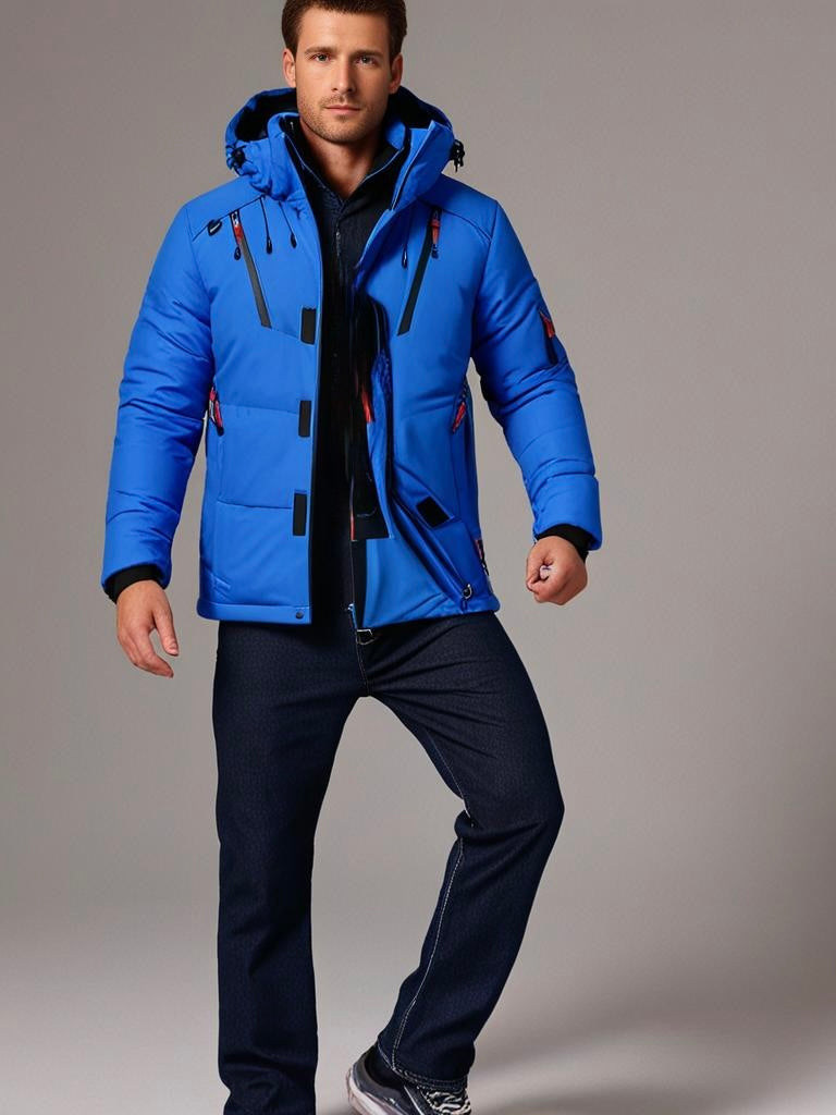 Louis - Luxuriöse Daunenjacke
