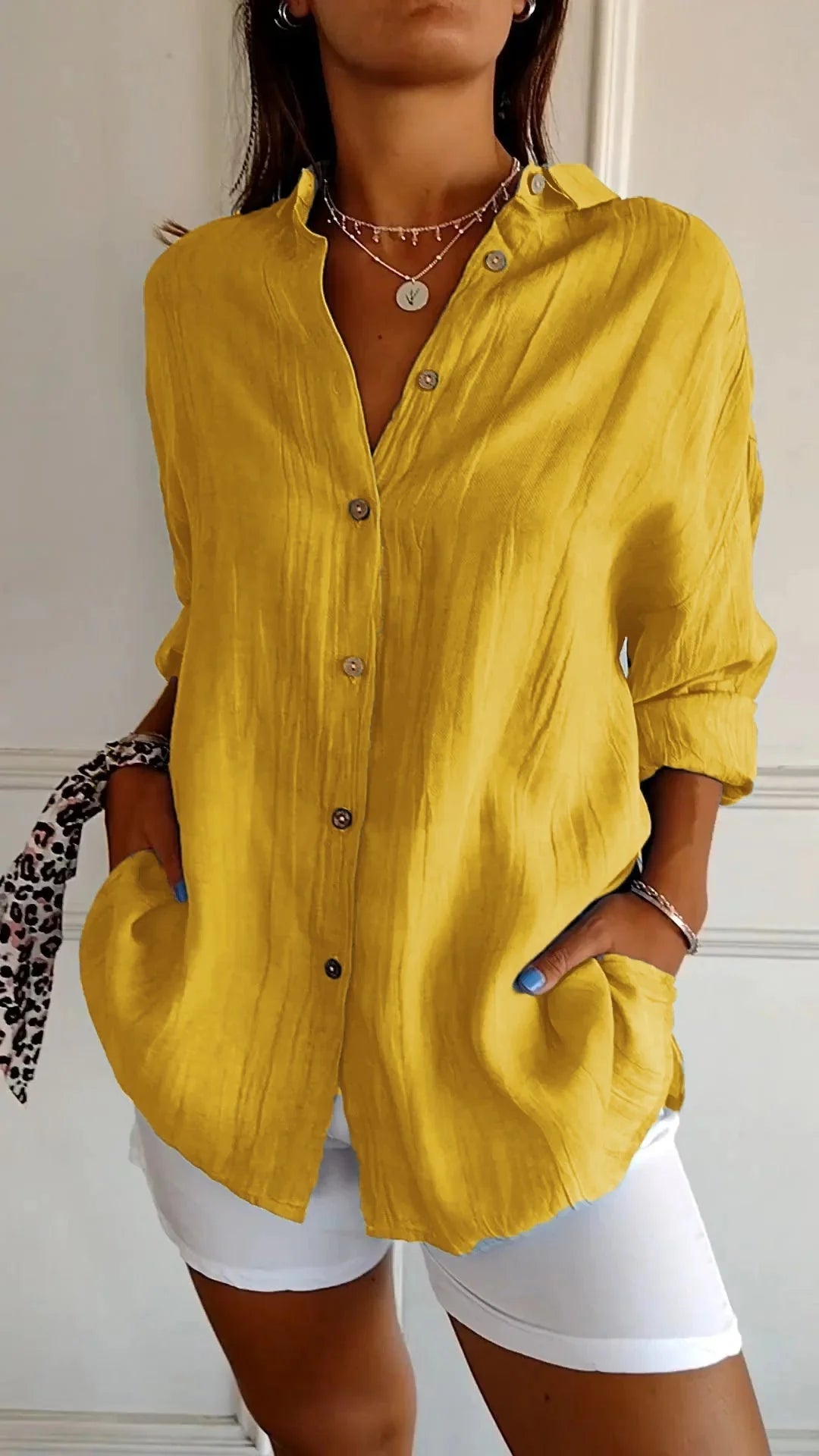 Eloise |Elegantes Shirt mit Faltenfrisur (Saison 1)