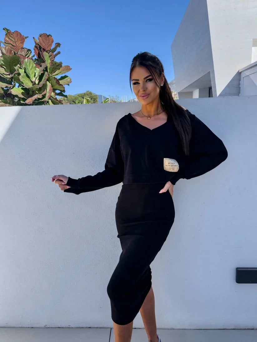 Dorothy | Hemd und Kleid Set - Chic - Leinen - Für formelle Anlässe für Frauen