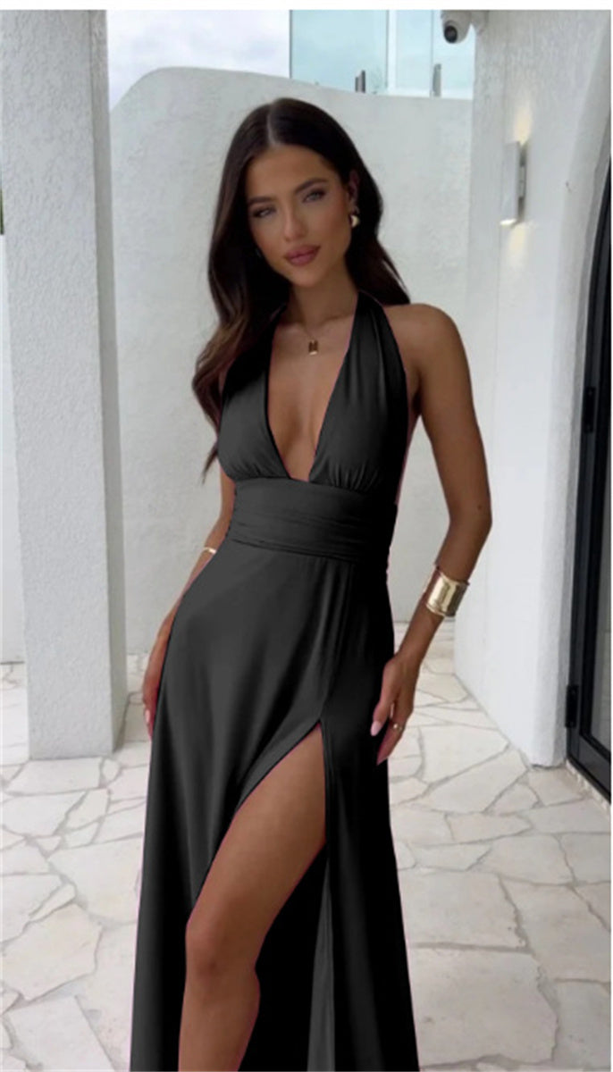 Chole | Elegantes ärmelloses Maxikleid für Frauen