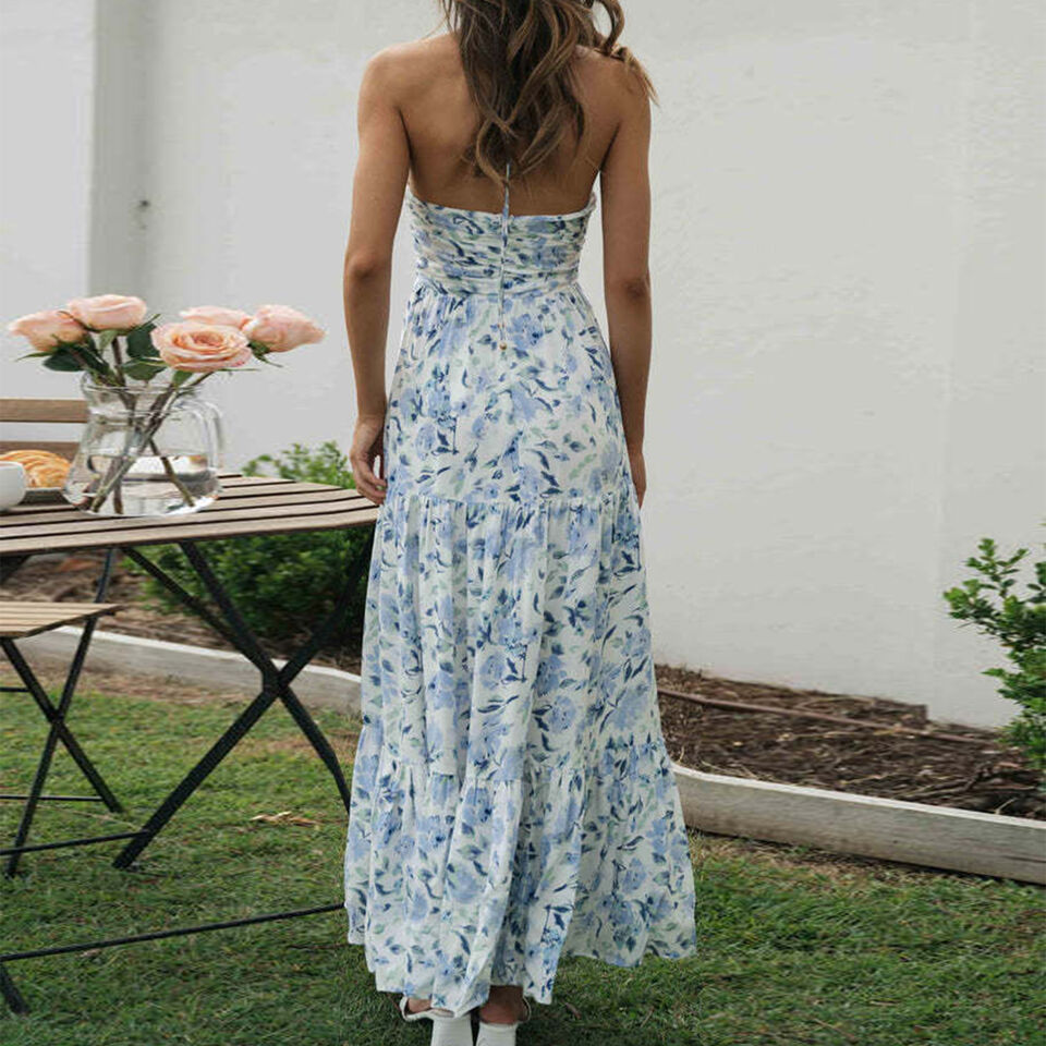 Cecille - Maxikleid mit Blumenmuster