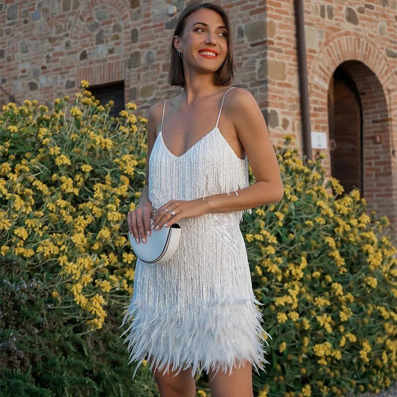 Daphne | Strahlendes Pailletten-Cocktailkleid