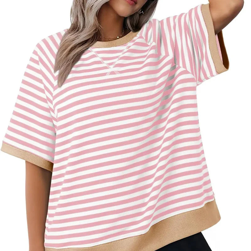 Selby | Lässiges gestreiftes T-Shirt