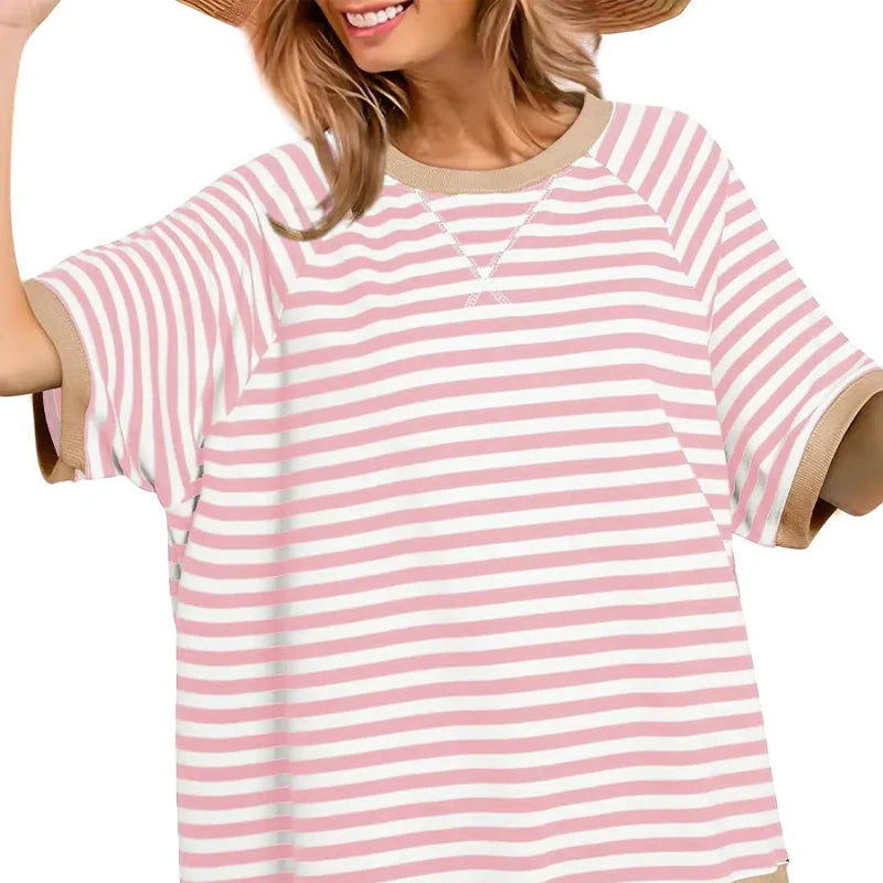 Selby | Lässiges gestreiftes T-Shirt