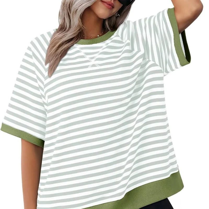 Selby | Lässiges gestreiftes T-Shirt