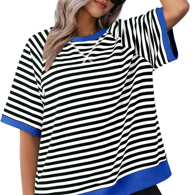 Selby | Lässiges gestreiftes T-Shirt