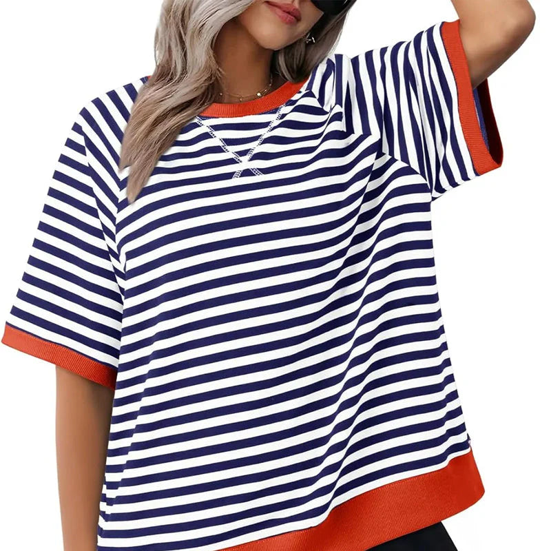 Selby | Lässiges gestreiftes T-Shirt