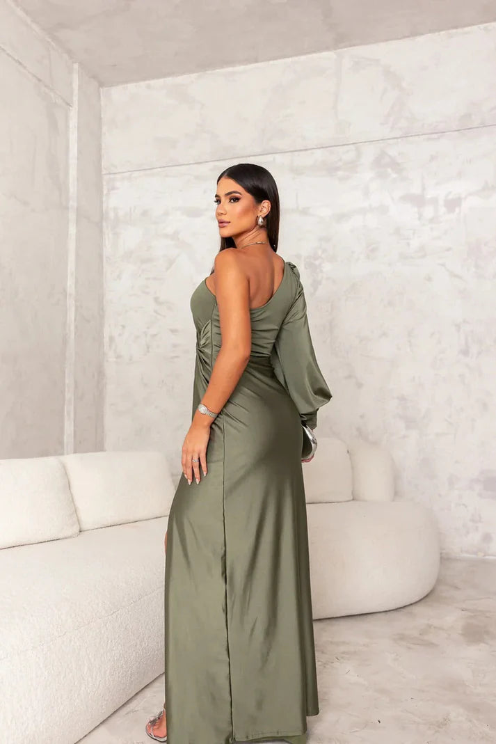 Rebel | Satinkleid – Mühelose Eleganz bei jedem Schritt